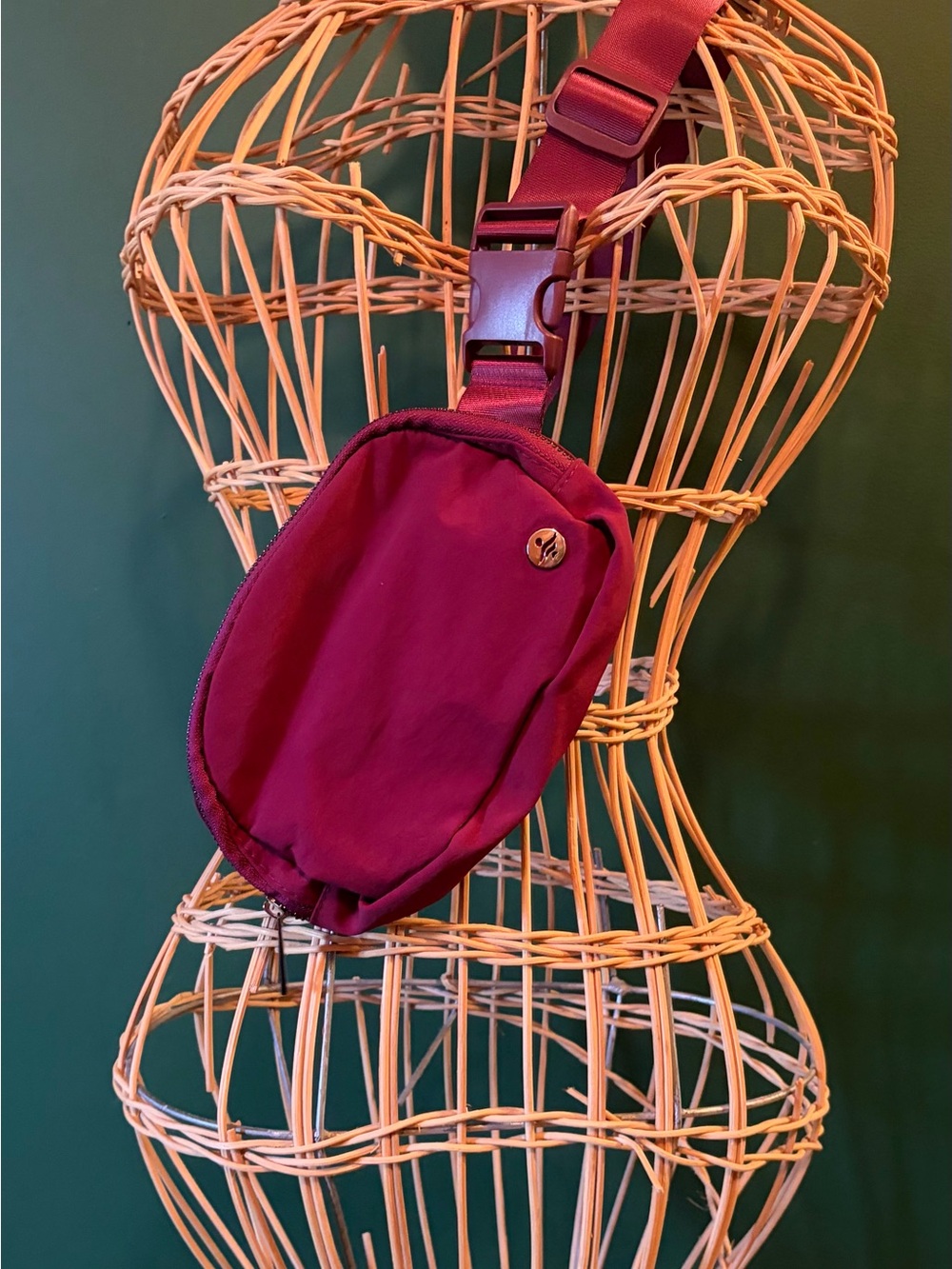 HALARA Burgundy Crossbody Sling Bag